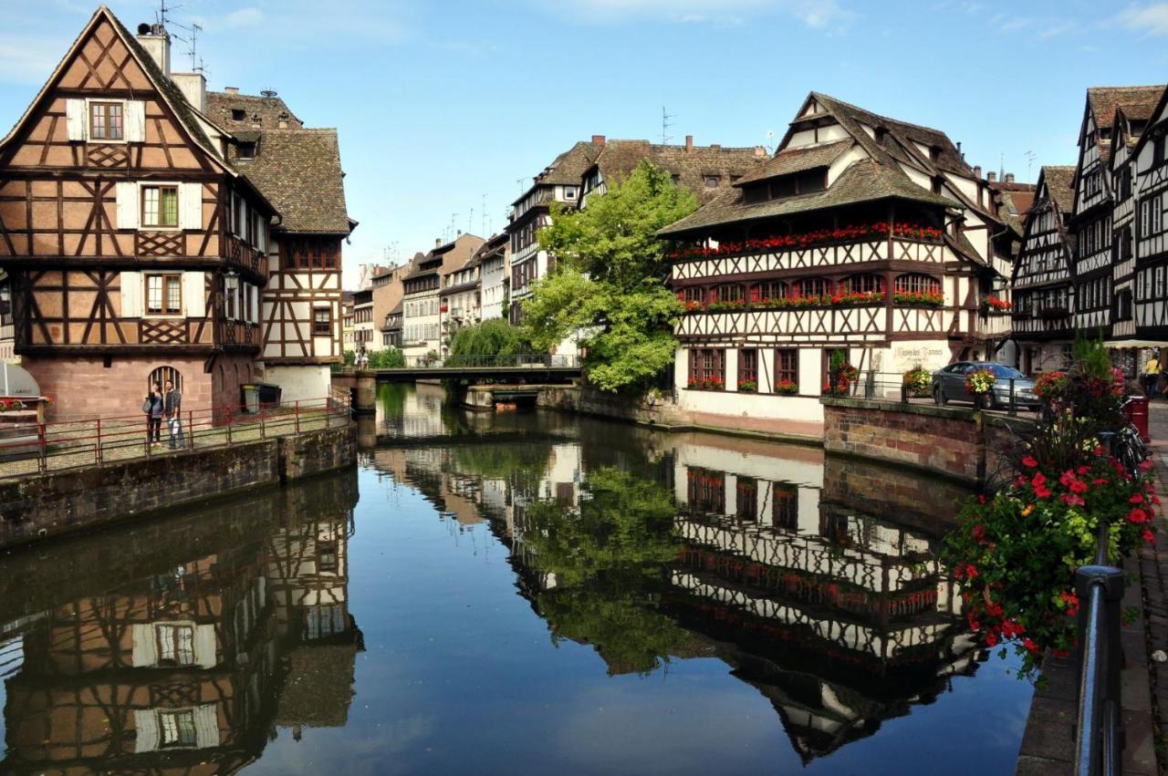 Logis Le 18 Rose Apartment Strasbourg Bagian luar foto