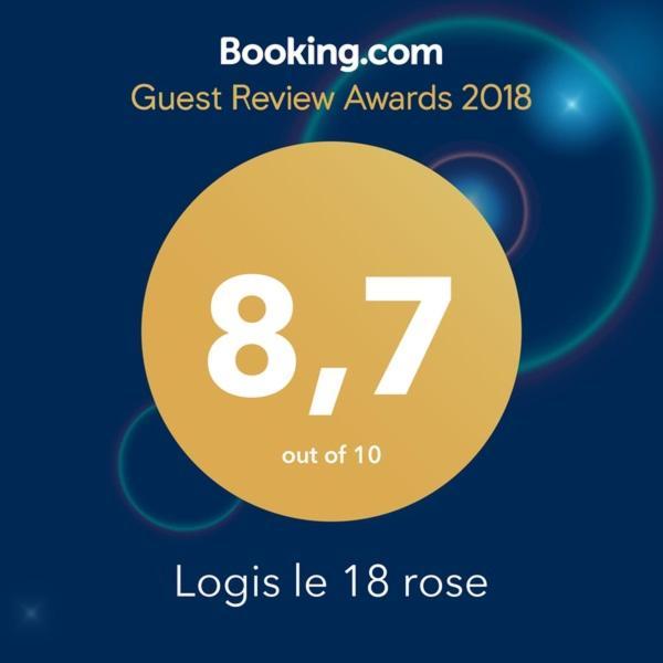 Logis Le 18 Rose Apartment Strasbourg Bagian luar foto